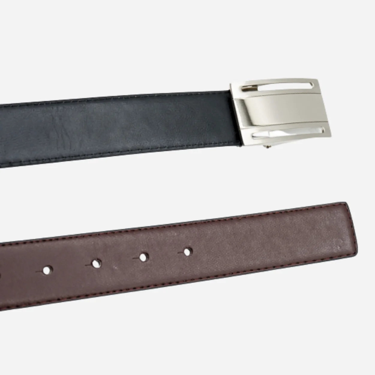 LEVI - Men's Black Vegan Leather Belt