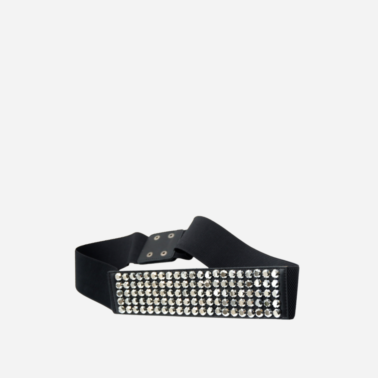 LIA - Women's Black Elastic Belt