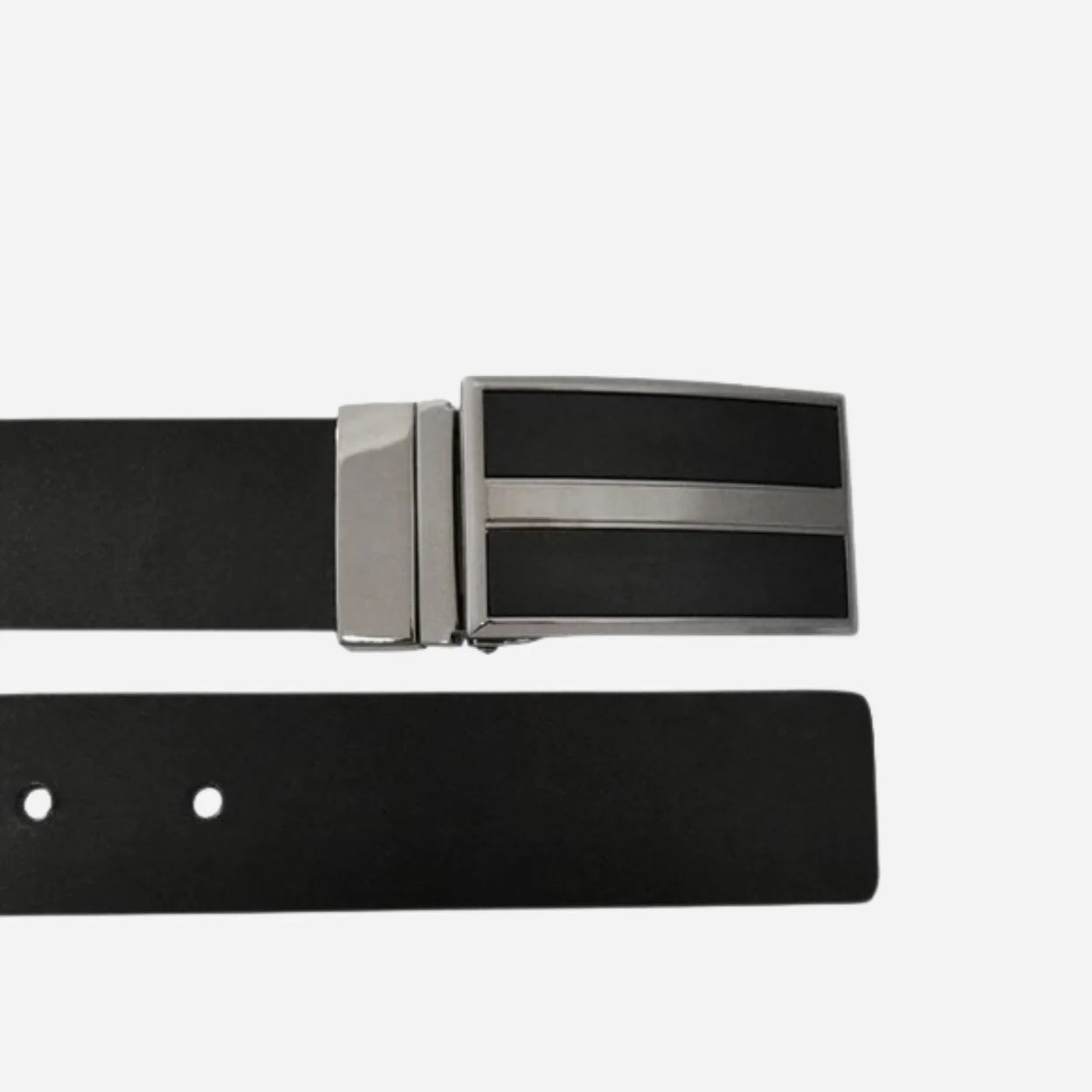 BOND - Mens Black and Brown Reversible Bonded Leather Belt