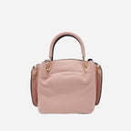 LUCY -  Blush Pink Vegan Leather Handbag & Crossbody Bag