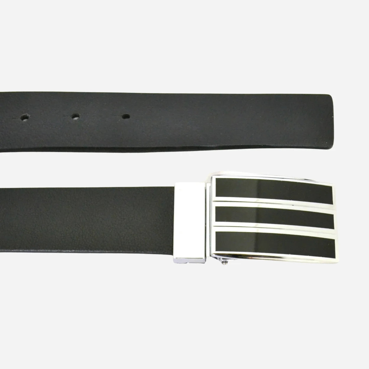 MADDOX - Menš Reversible Black and Brown Leather Belt - BeltNBags
