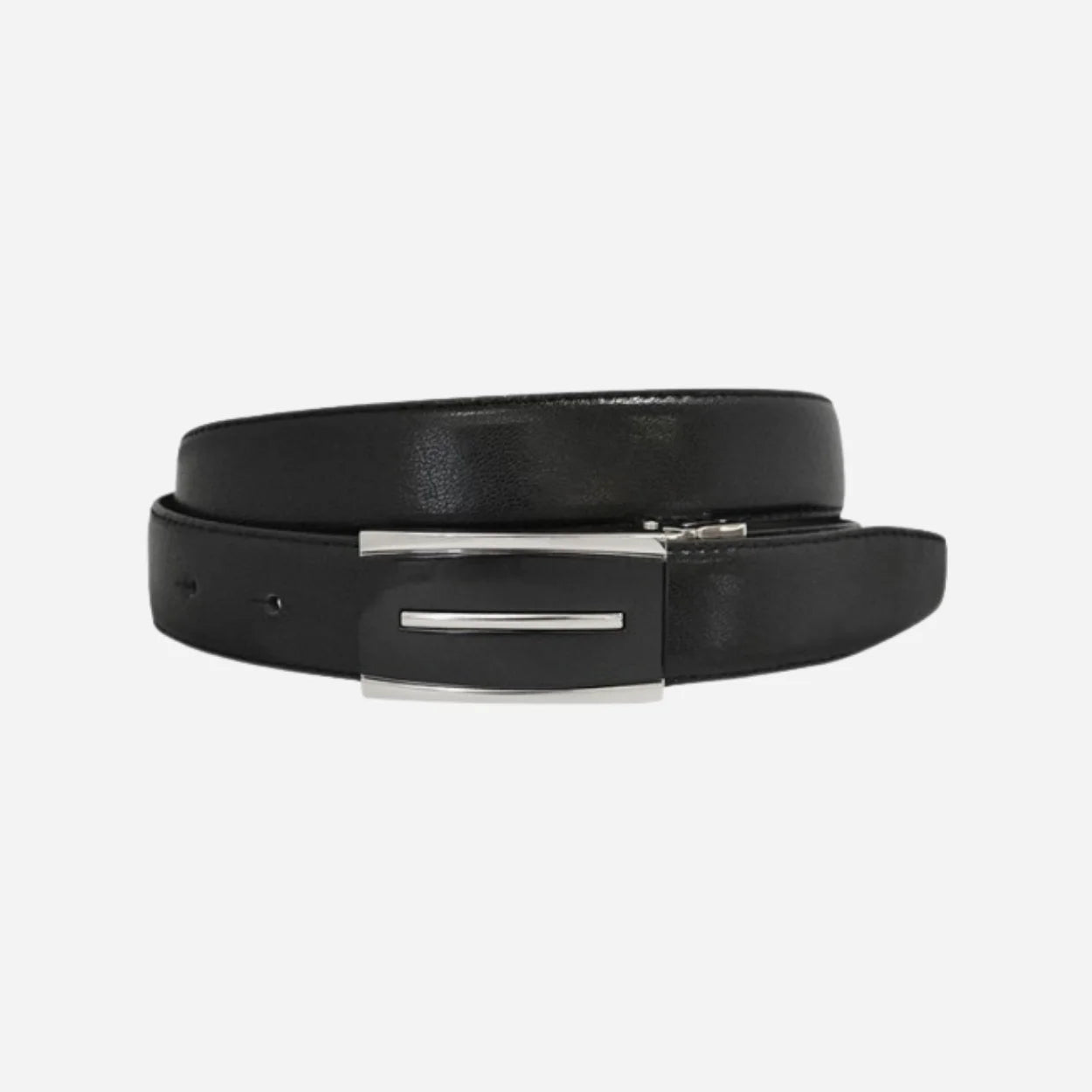 MALCOLM - Mens Black & Chocolate Reversible Genuine Leather Belt