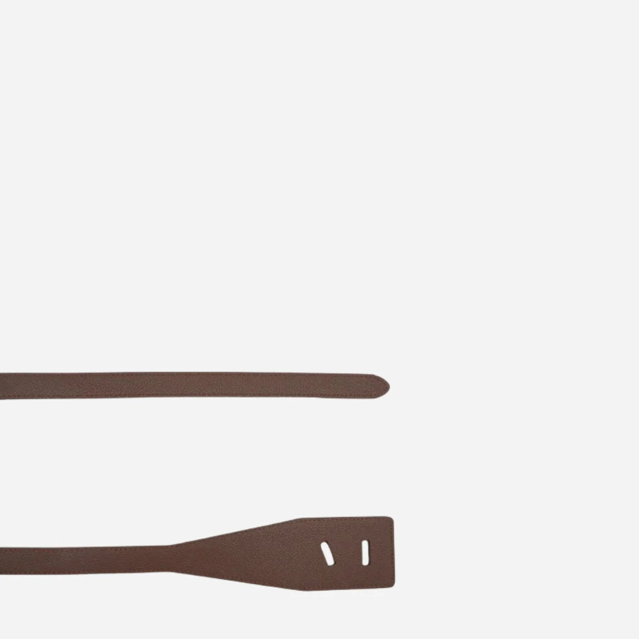 MARINA - Women's Latte Genuine Leather Knot Waist Belt