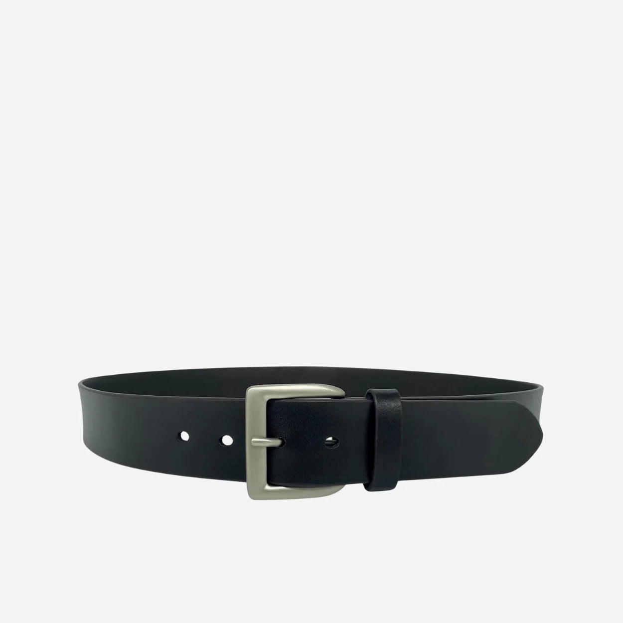 MARK - Men's Chocolate Brown Genuine Leather Belt