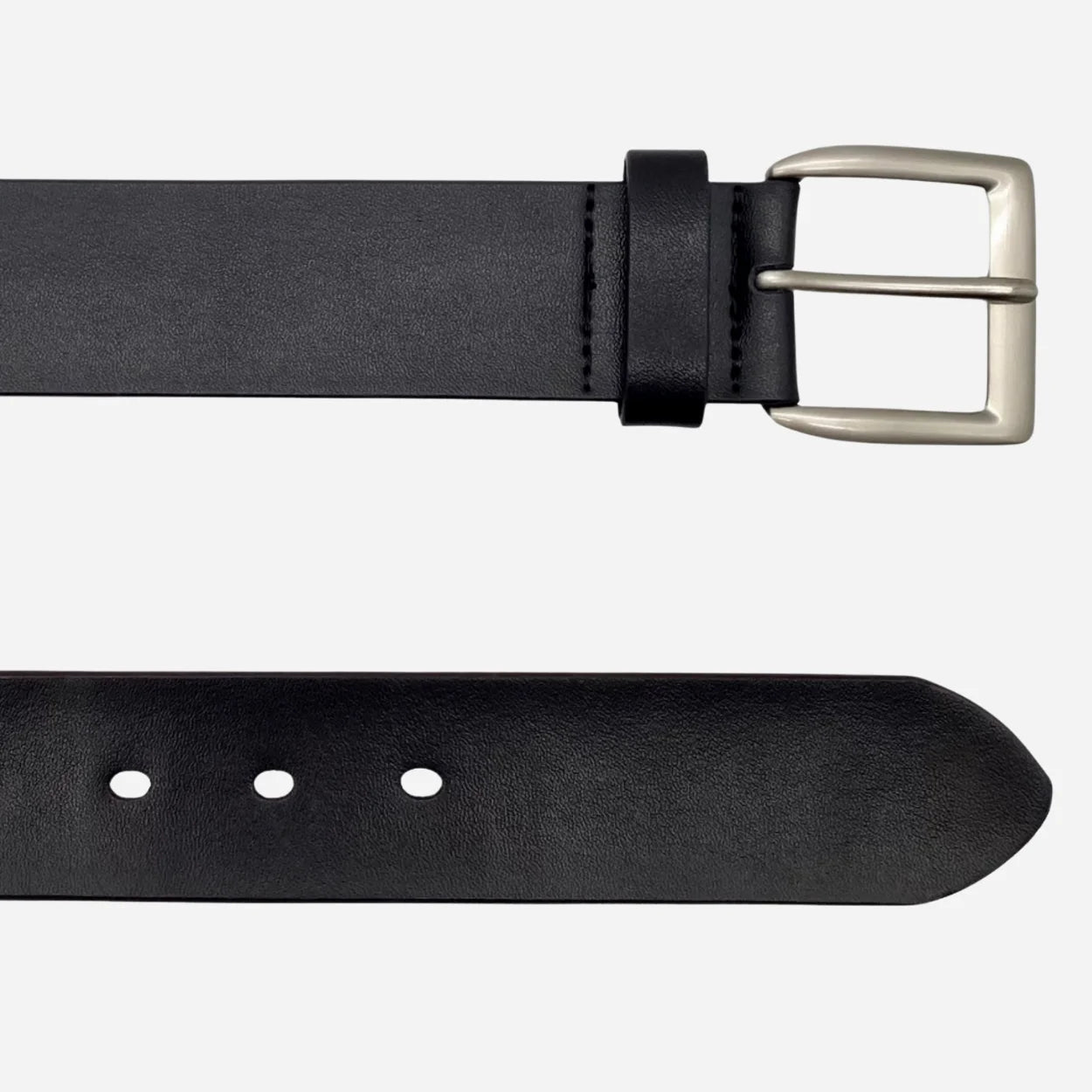 MARK - Men's Chocolate Brown Genuine Leather Belt