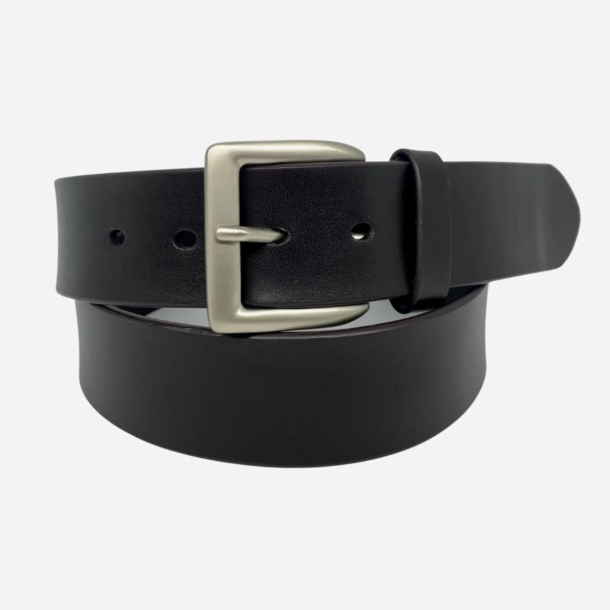 MARK - Men's Chocolate Brown Genuine Leather Belt