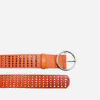 MIRANDA - Women's Light Tan Genuine Leather Belt