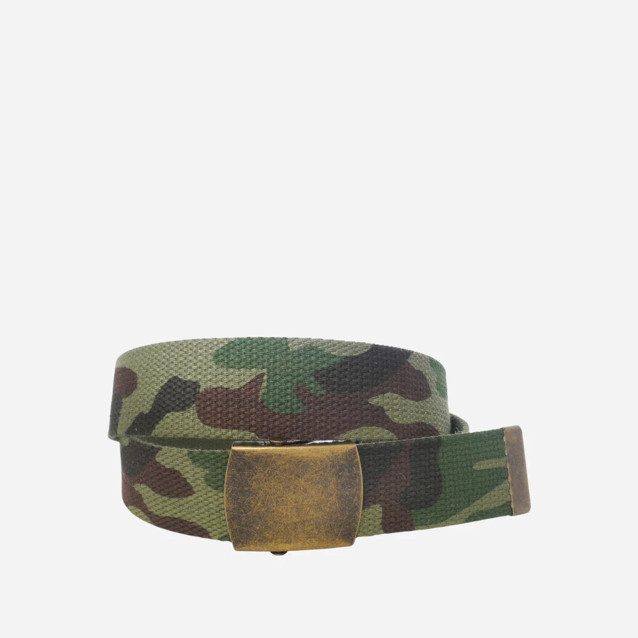 MONTY - Mens Khaki Canvas Belt - BeltNBags