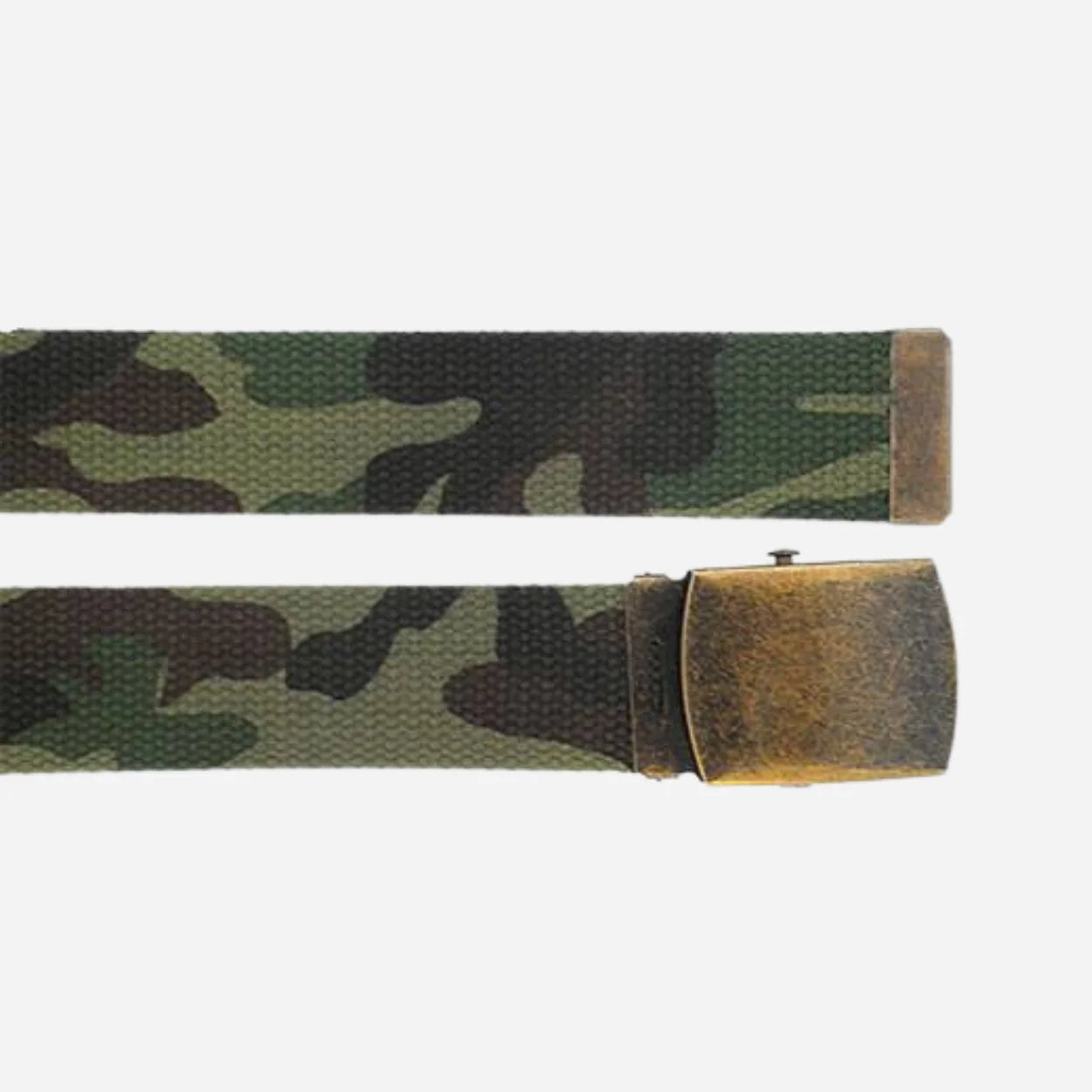 MONTY - Mens Khaki Canvas Belt - BeltNBags