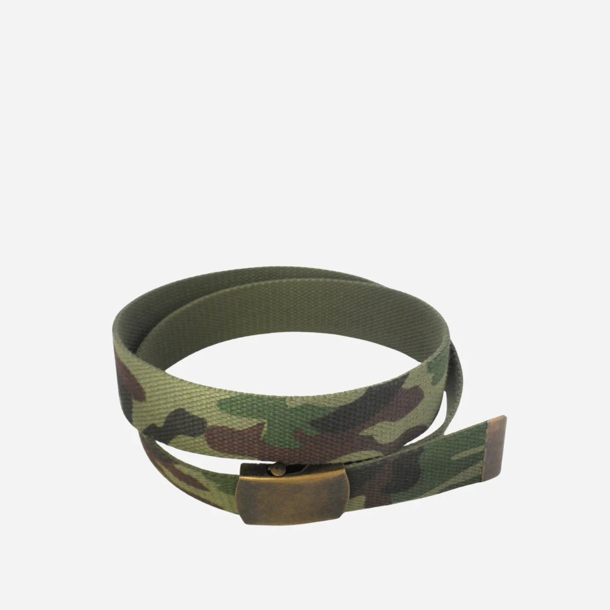 MONTY - Mens Khaki Canvas Belt - BeltNBags