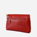 NAMBUCCA – Red Leather Crossbody with Addison Road Embroidery - BeltNBags