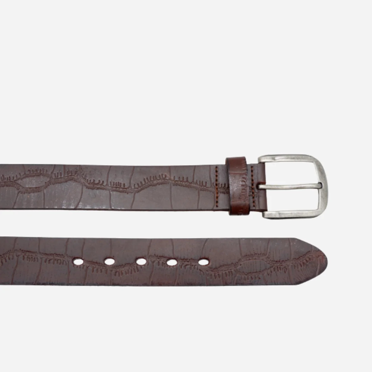 Bryce - Mens Brown Genuine Leather Belt - BeltNBags