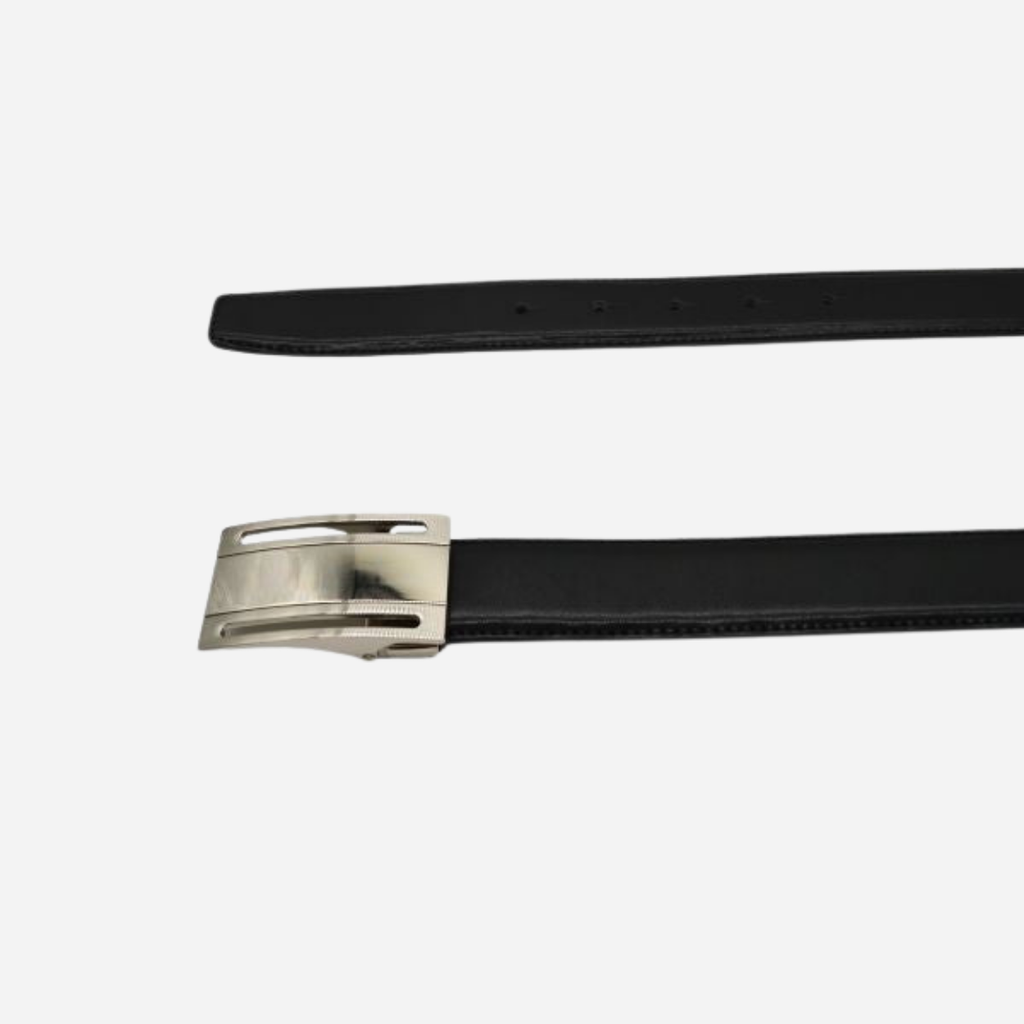 NEW Oxford Black Genuine Leather