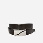 OAKLEY - Mens Brown Tapered End Leather Belt - BeltNBags