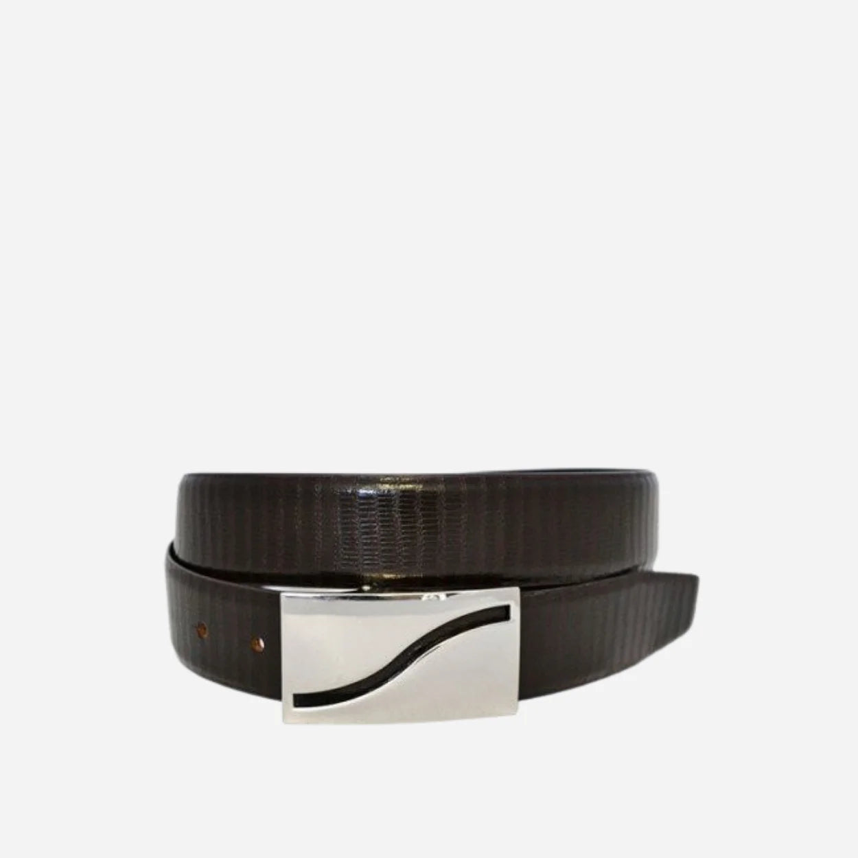 OAKLEY - Mens Brown Tapered End Leather Belt