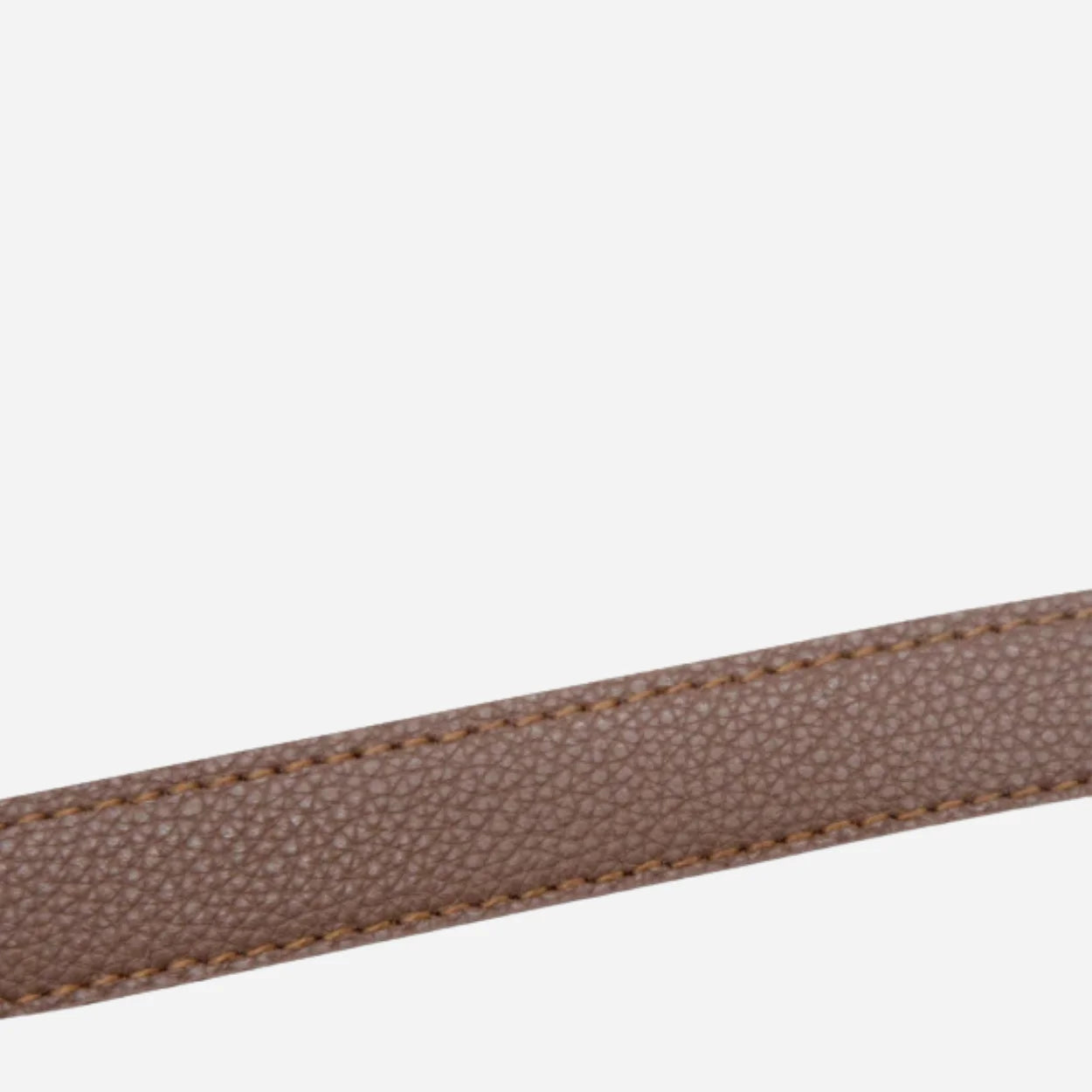 OLIVIA - Women's Latte Brown Genuine Leather Knot Waist Belt