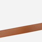 OLIVIA - Women's Tan Genuine Leather Knot Waist Belt