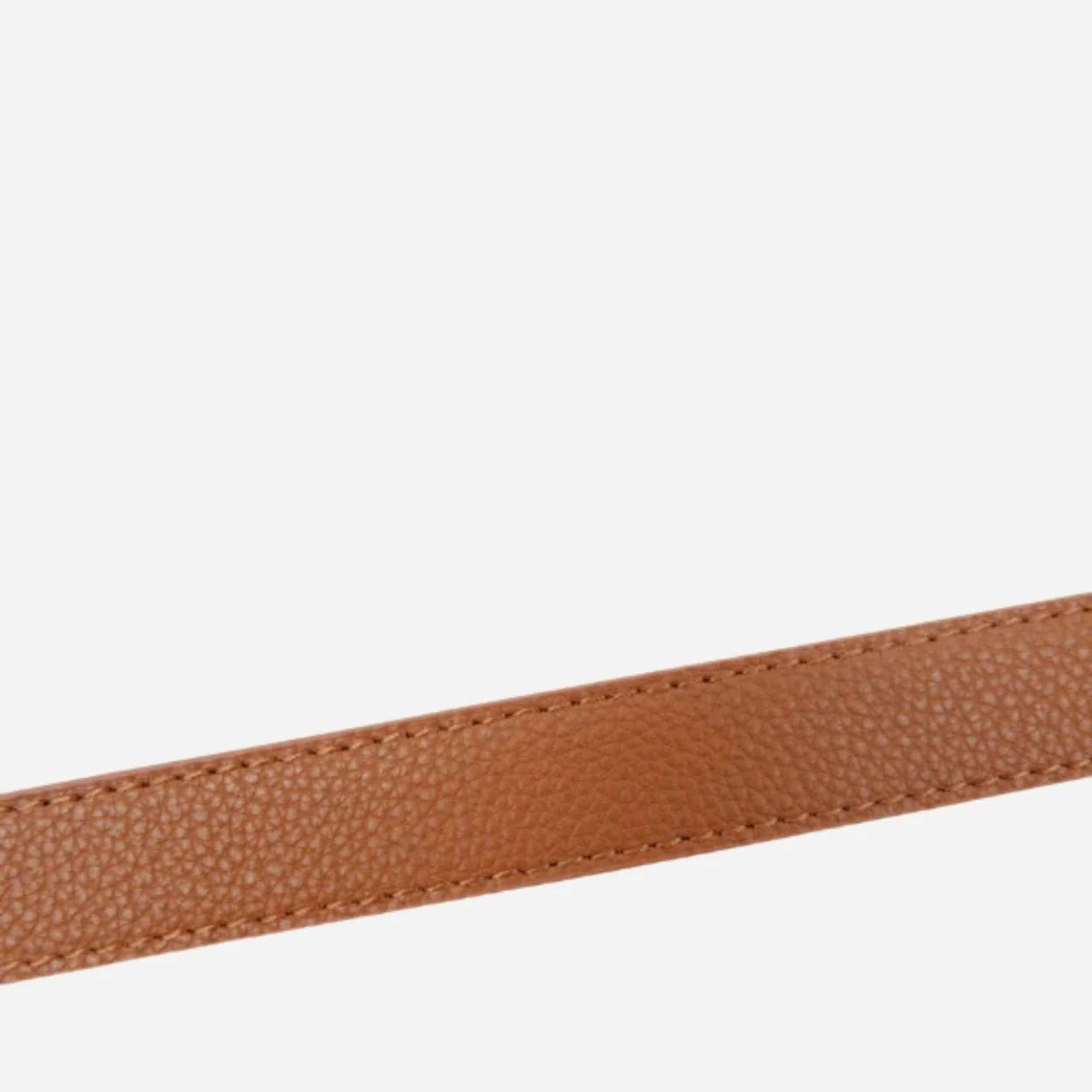 OLIVIA - Women's Tan Genuine Leather Knot Waist Belt