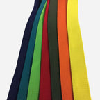 OTTO 2X1 - STANDARD SIZES Cotton Nylon Webbing Belt with Black Buckle (8 Colours)