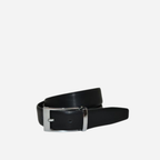 NEW - Yale Black Genuine Leather Belt