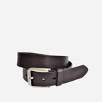 PALMER - Mens Brown Leather Belt - BeltNBags