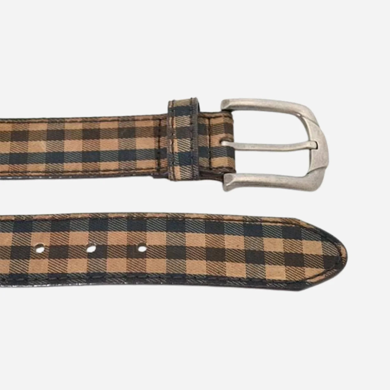 PIERRE - Unisex Brown Leather Belt / Golf Belt - CLEARANCE