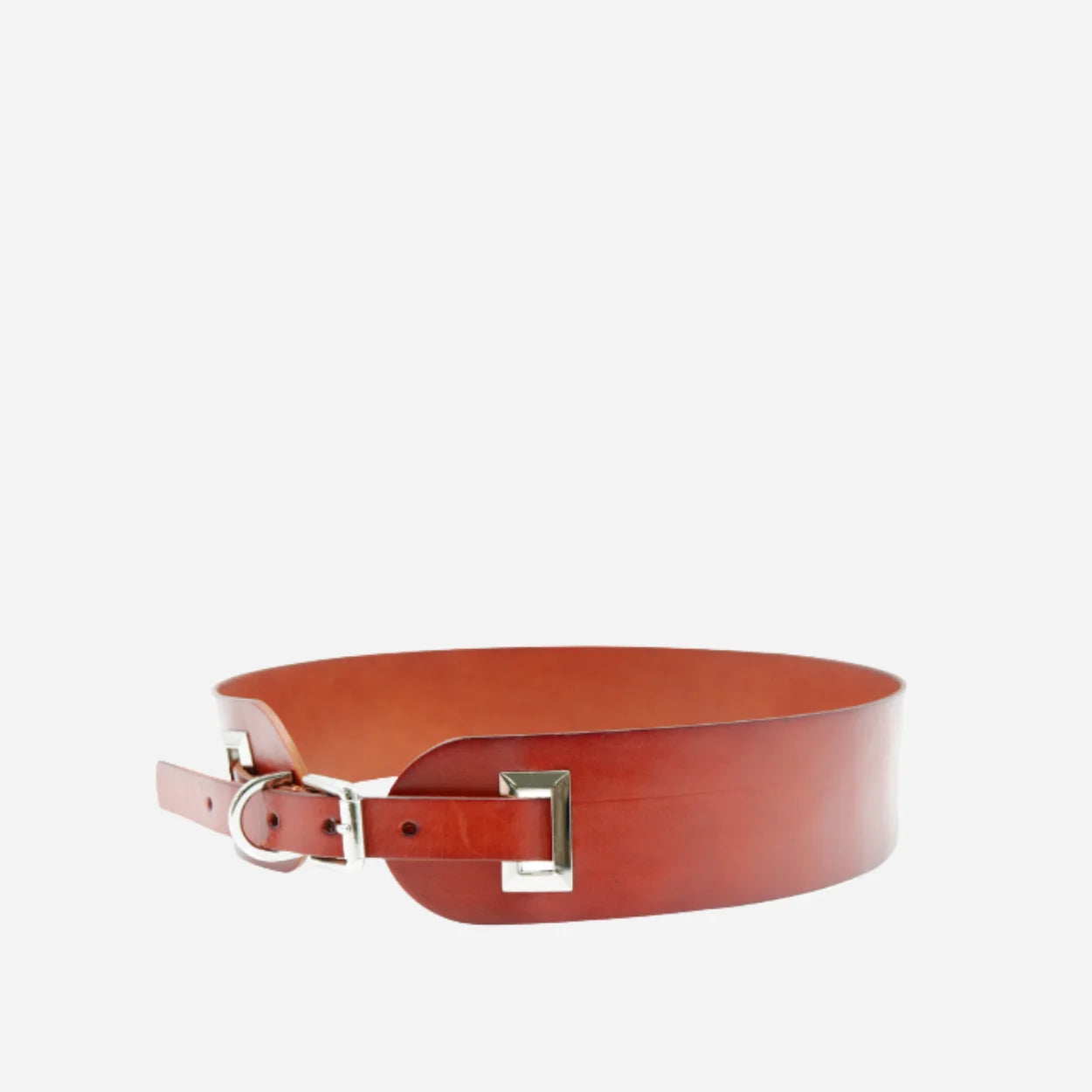 PYMBLE - Women's Tan Genuine Leather Waist Belt