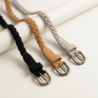 Parker Women's Braided Suede Belt - 3 Pack