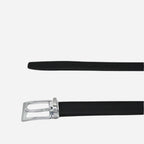 Princeton - Black Genuine Leather Belt