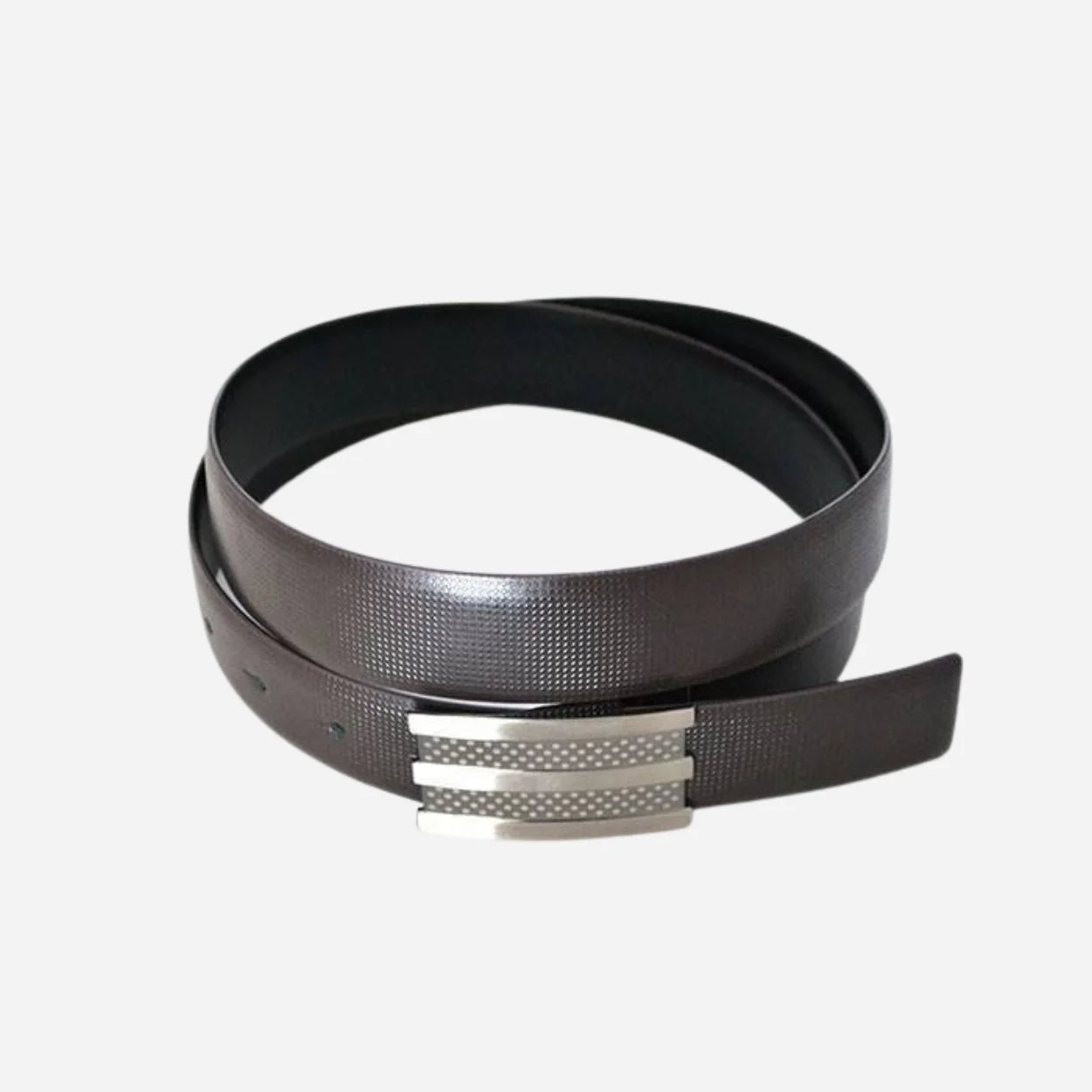 RAFAEL - Mens Black and Brown Leather Reversible Belt