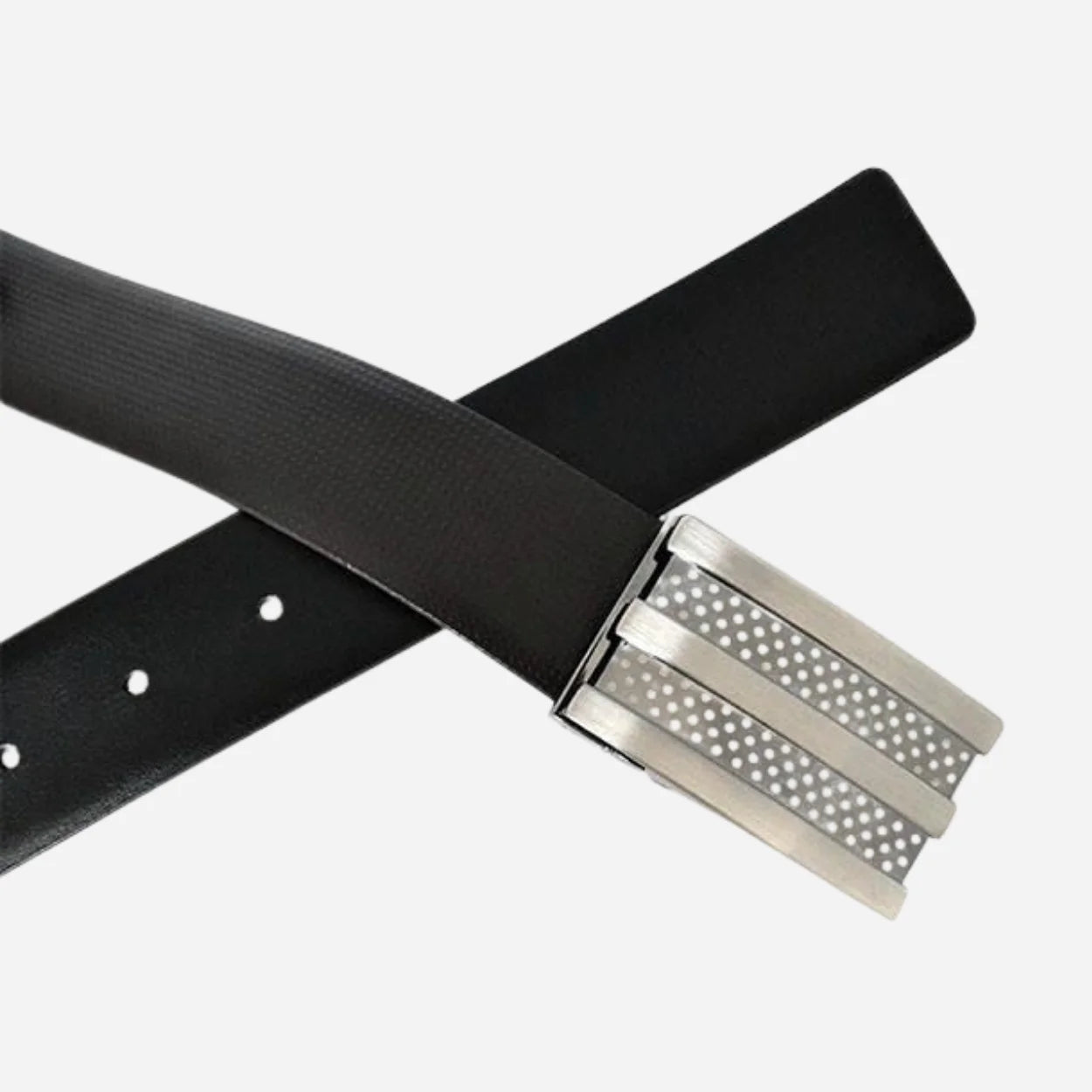 RAFAEL - Mens Black and Brown Leather Reversible Belt
