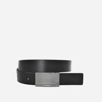 RAINER - Mens Black & Brown Leather Belt - BeltNBags
