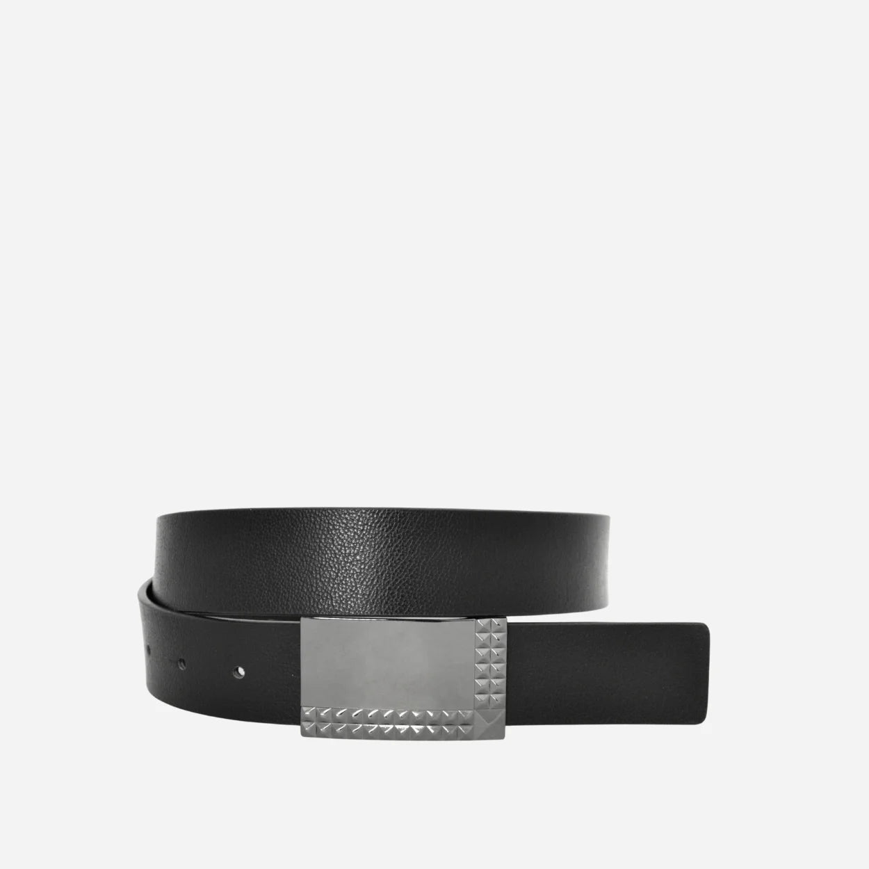 RAINER - Mens Black & Brown Leather Belt - BeltNBags