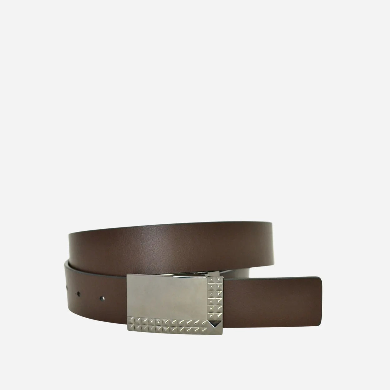 RAINER - Mens Black & Brown Leather Belt - BeltNBags
