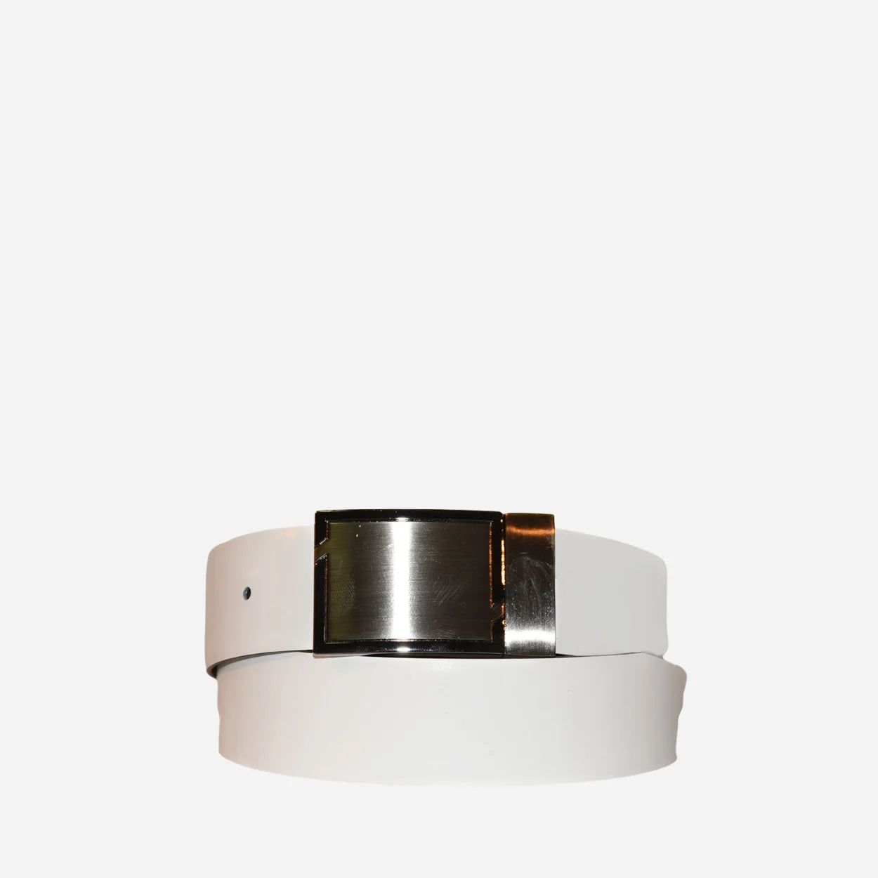 RHYSE - Mens Black and White Reversible Genuine Leather Belt