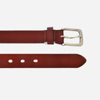 RUSSELL - Unisex Tan Genuine Leather Belt - BeltNBags