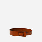 SEAFORTH - Women's Tan Genuine Leather Knot Waist belt - BeltNBags