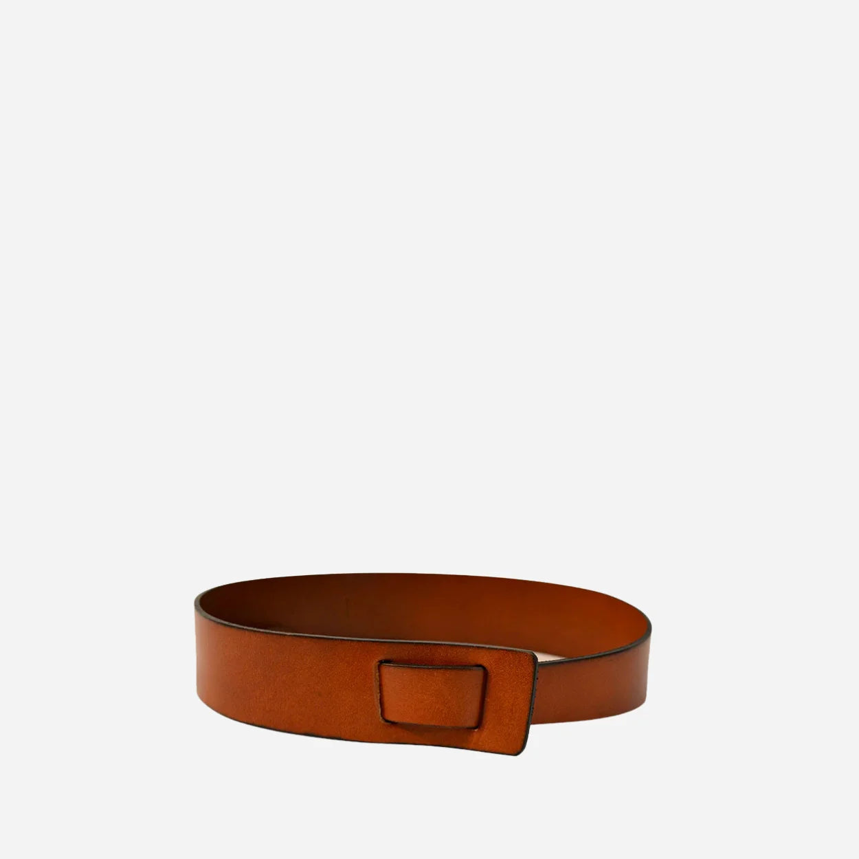 SEAFORTH - Women's Tan Genuine Leather Knot Waist belt