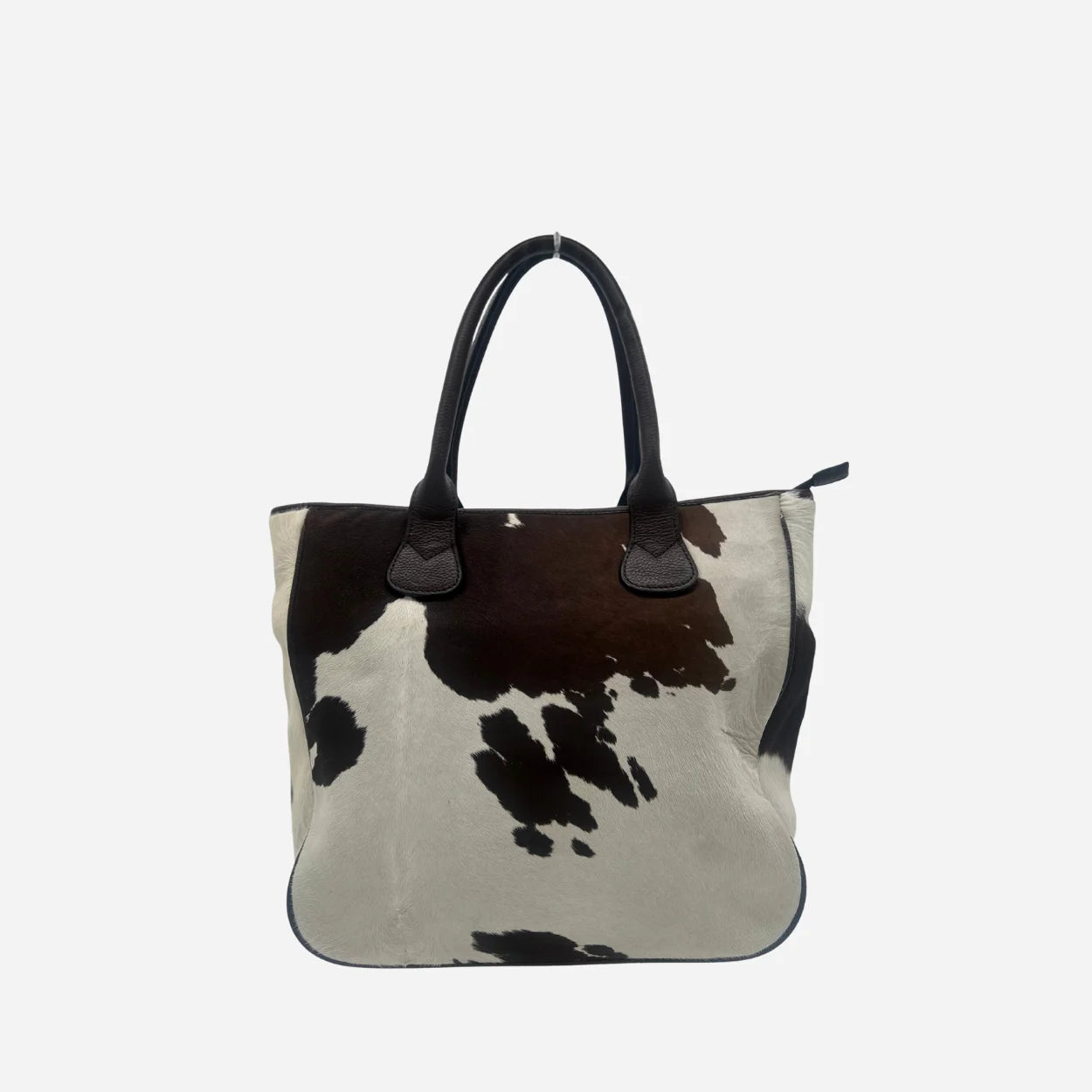 ELARA Genuine Leather Cowhide Leather Animal Print Women's Handbag