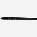 Smith Black Leather Belt - Genuine Leather