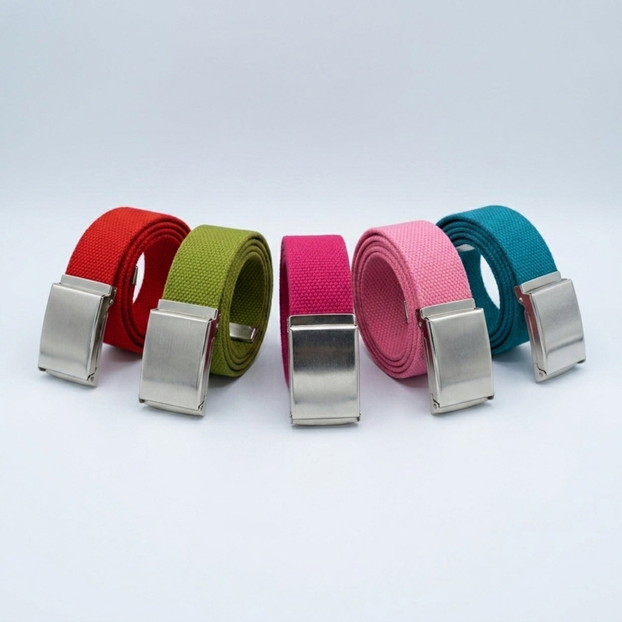 Summer Canvas Belt 5-Pack – Only $15