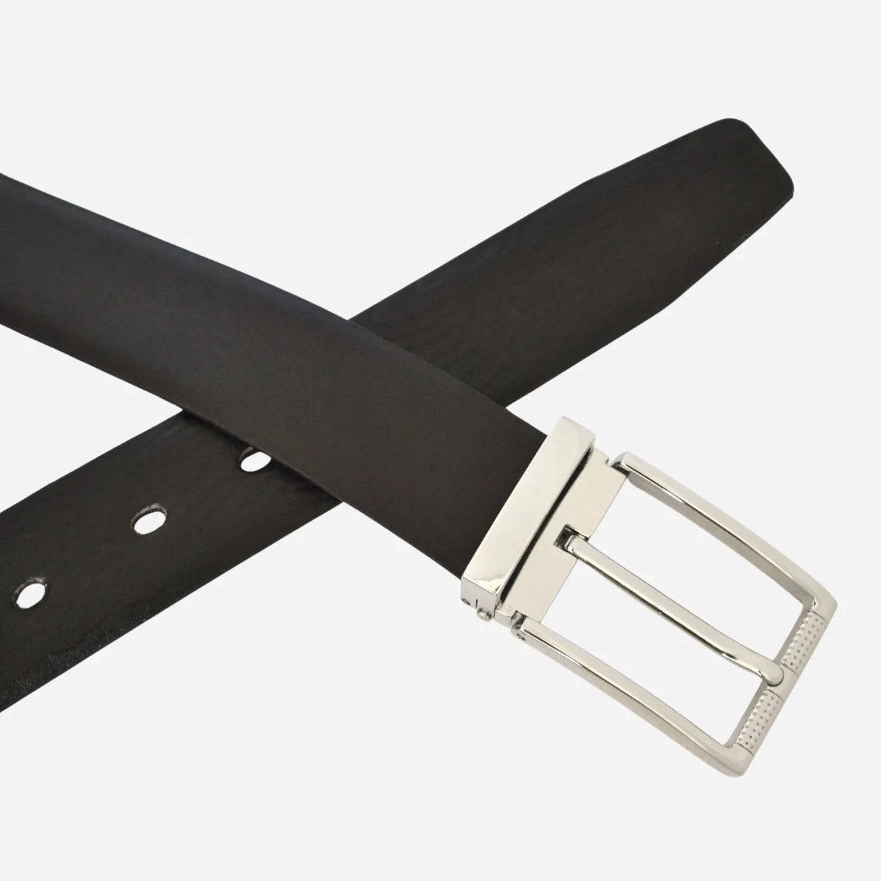 TONY - Mens Brown Genuine Leather Belt