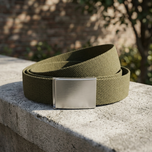 Urbanis Canvas Unisex Belts | 3 Canvas Belts for Only $13