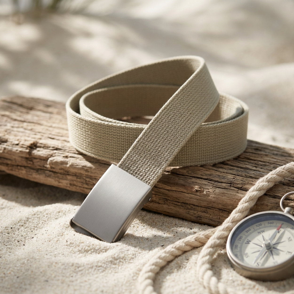 Urbanis Canvas Unisex Belts | 3 Canvas Belts for Only $13