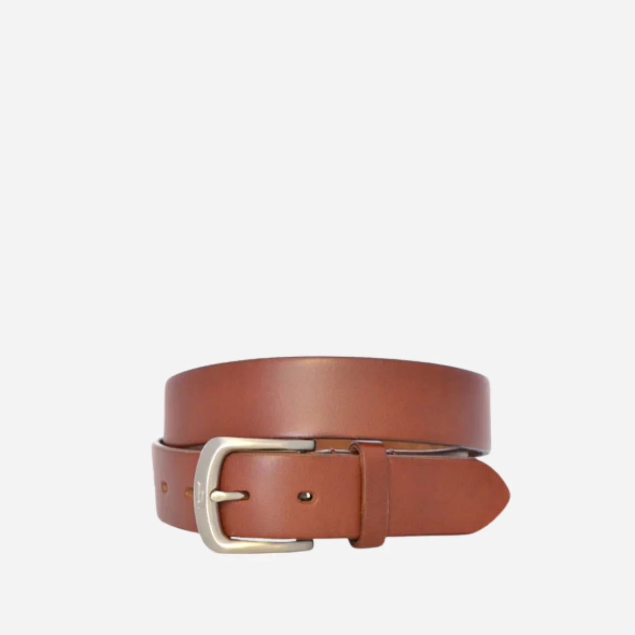 WARD - Mens Brown Tan Leather Belt