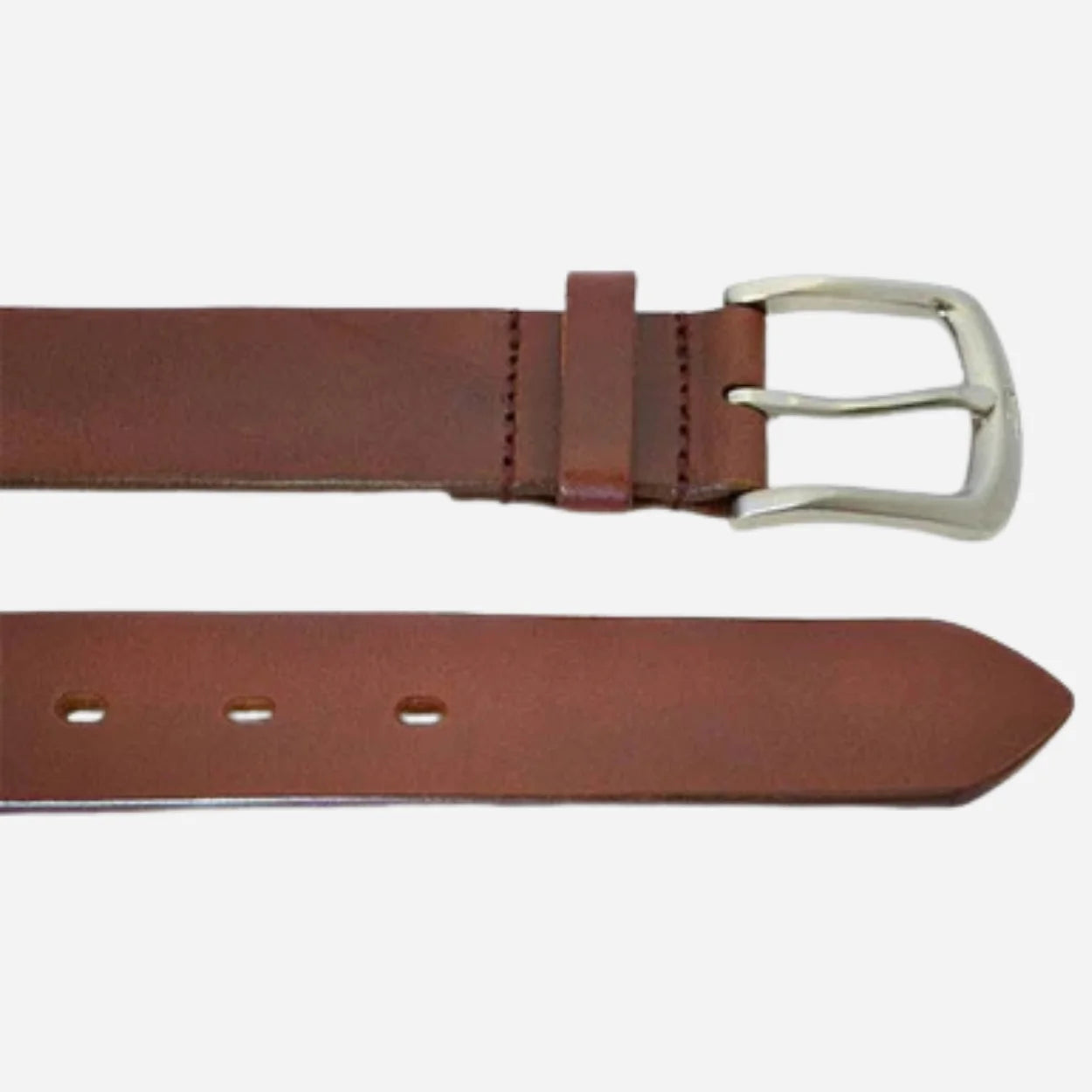 WARD - Mens Brown Tan Leather Belt
