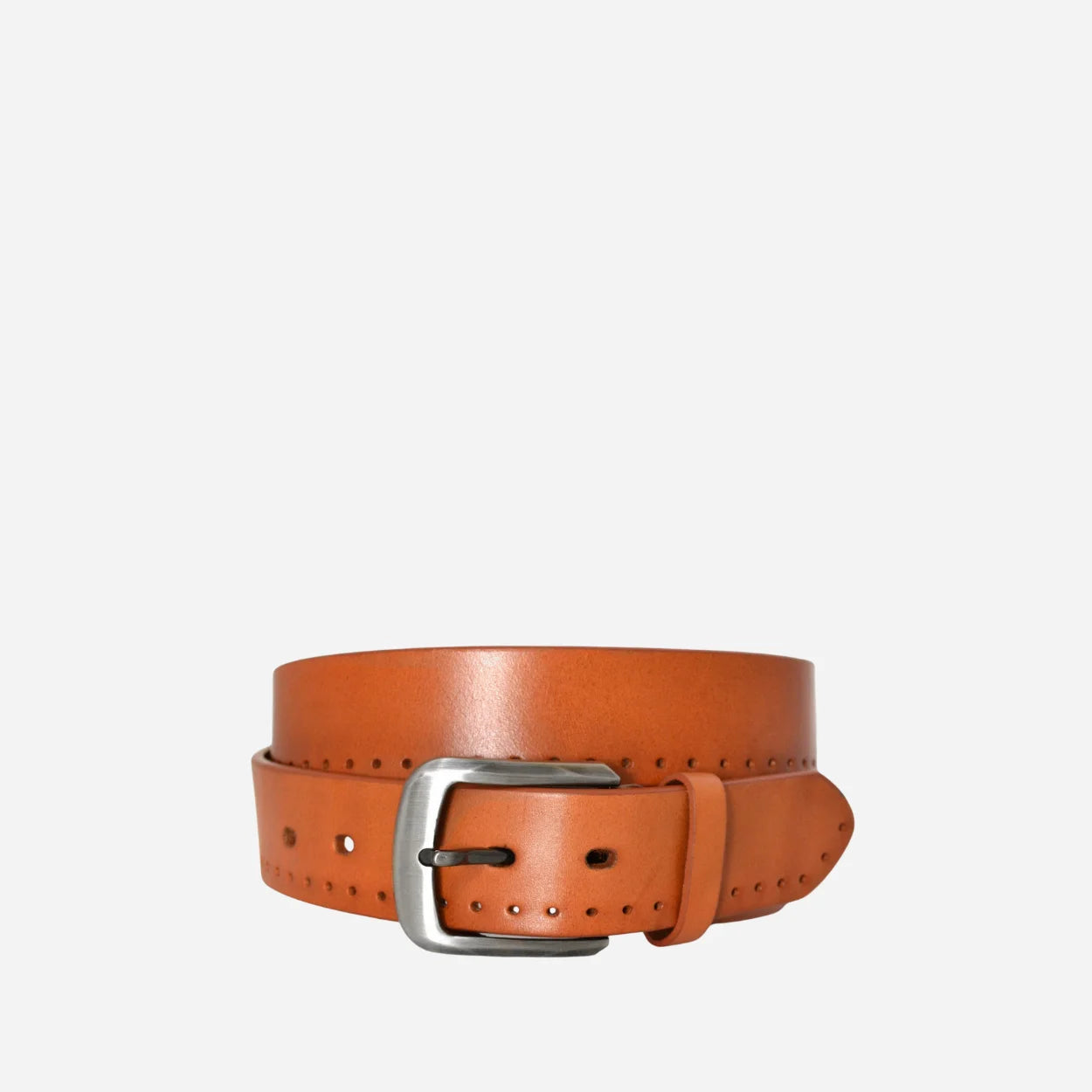 YASHA - Mens Tan Genuine Leather Belt - BeltNBags