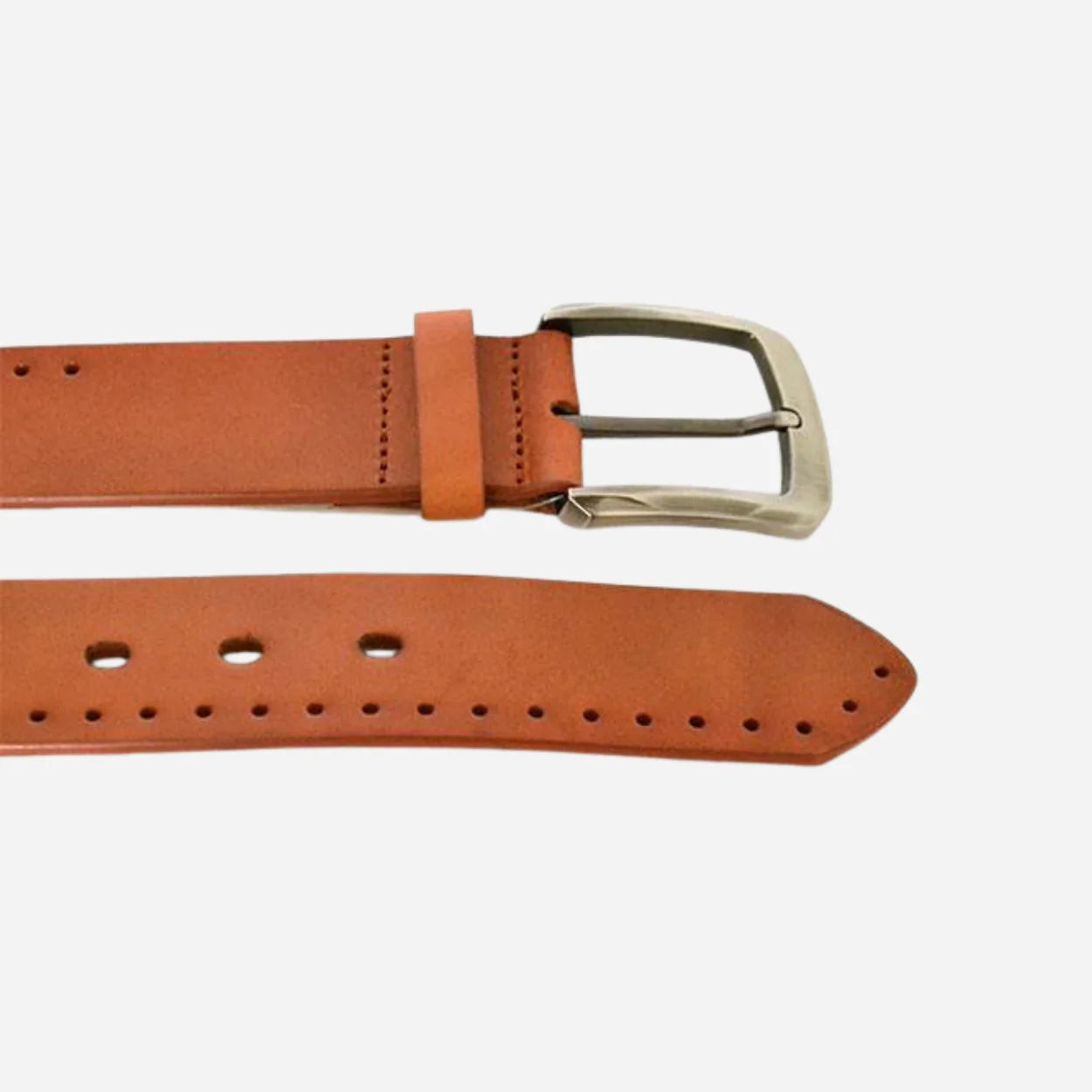 YASHA - Mens Tan Genuine Leather Belt - BeltNBags