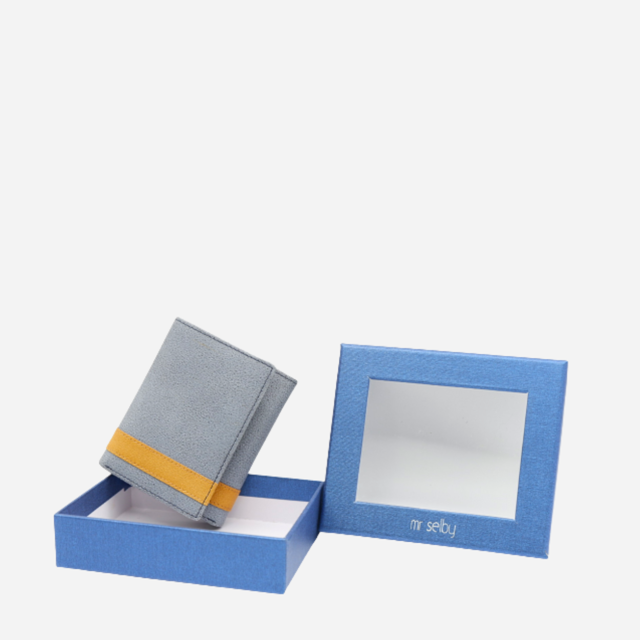 JUSTIN - Grey Genuine Leather Wallet