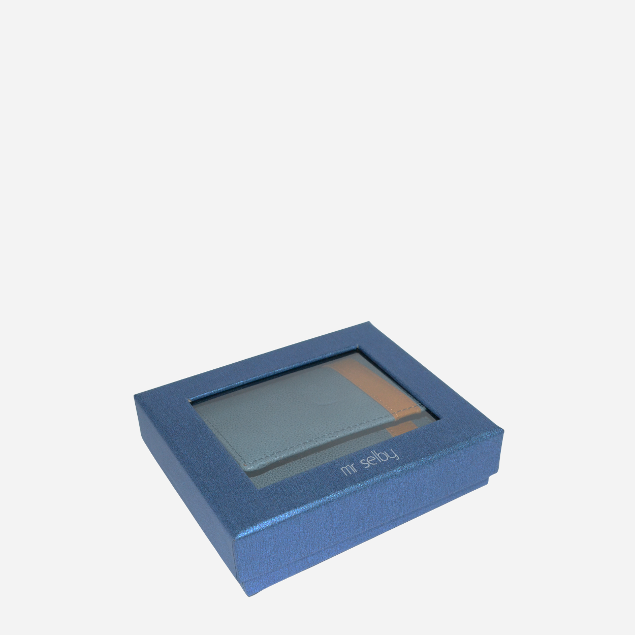 JUSTIN - Grey Genuine Leather Wallet